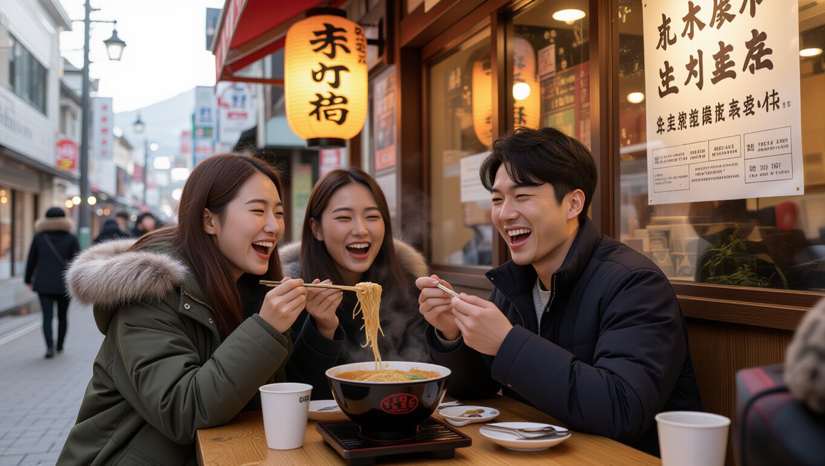 삿포로 3박 4일 완벽 코스: 오타루, 비에이, 여름 축제, 숨은 명소까지 6 🍜 현지인이 추천하는 삿포로 숨은 명소와 맛집