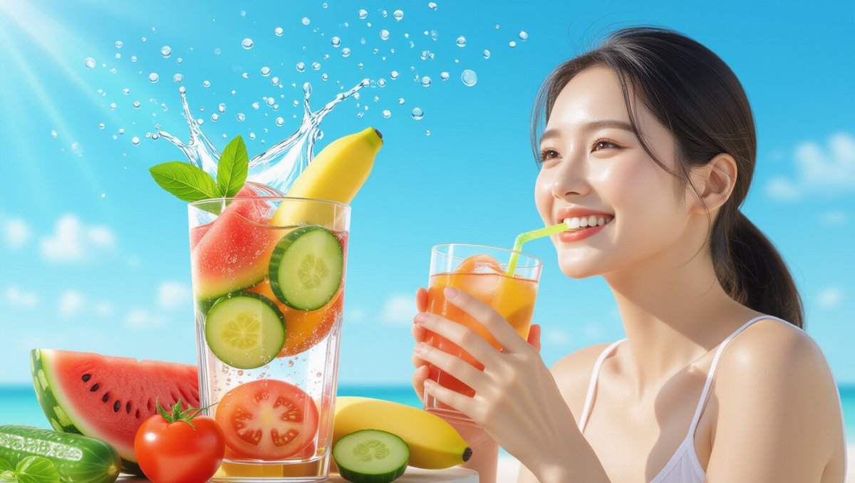 🍎 폭염 두통 완화에 도움이 되는 음식과 수분 섭취 전략