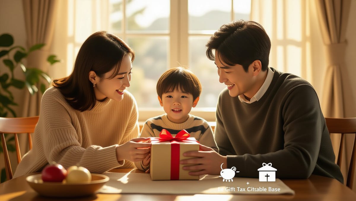 💡 증여세 계산, 기본 원리는?