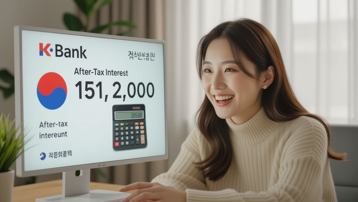 💰 케이뱅크 적금 이자 계산 & 세금 정보
