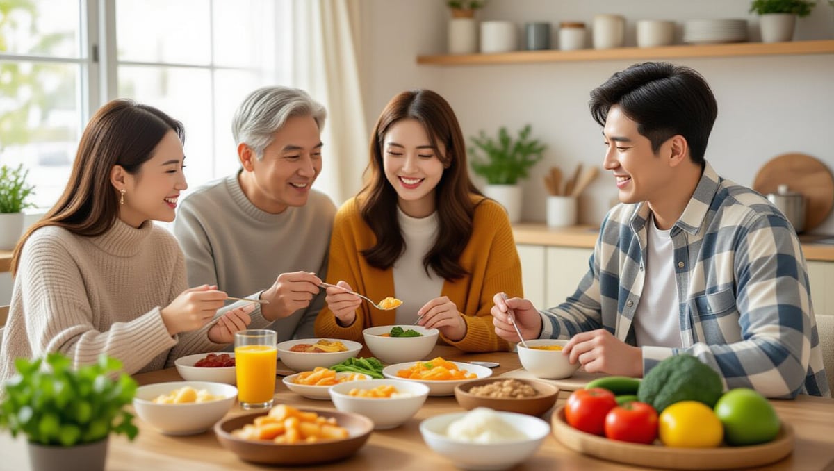 👨‍👩‍👧‍👦 연령별 맞춤 식단 전략