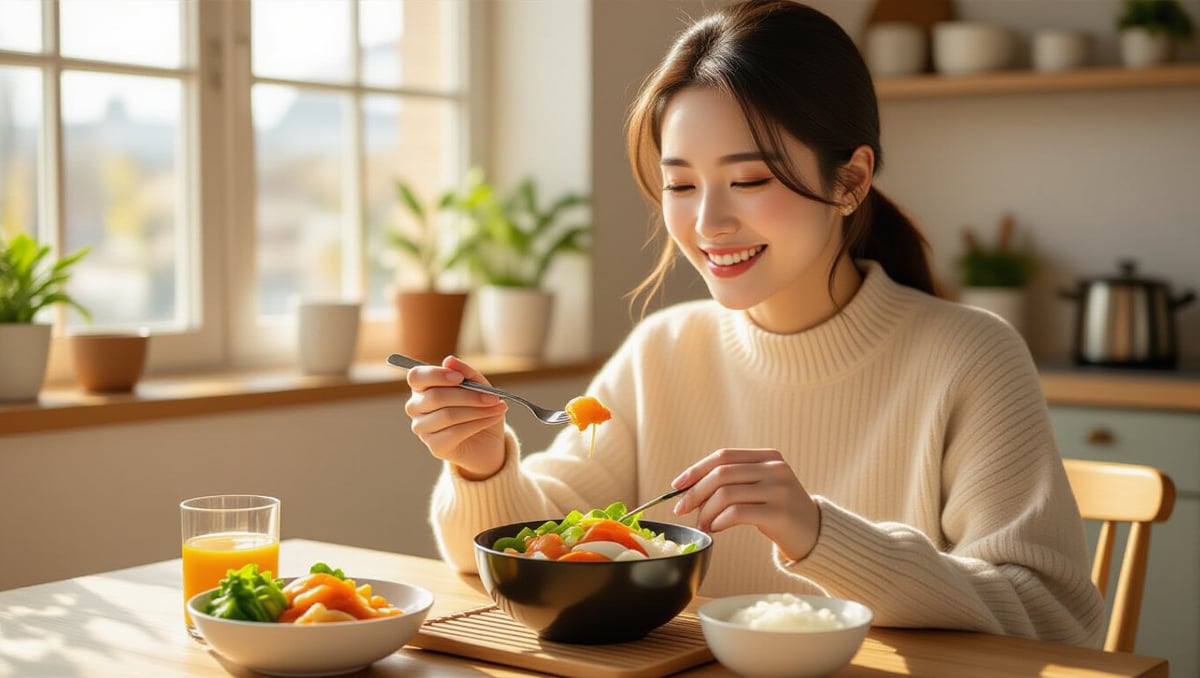 ⚠️ 혈당 스파이크 막는 4가지 식사 습관