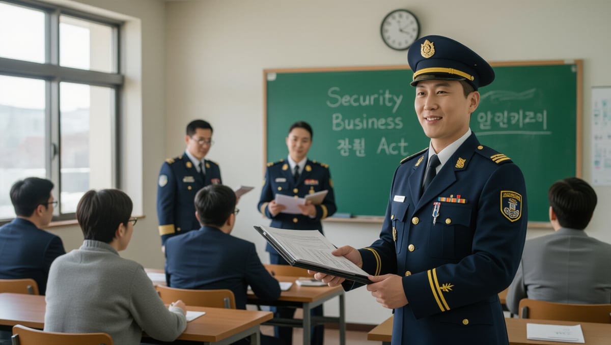 📋 경비원 취업, 이것만은 꼭! 필수 자격 및 신임 교육
