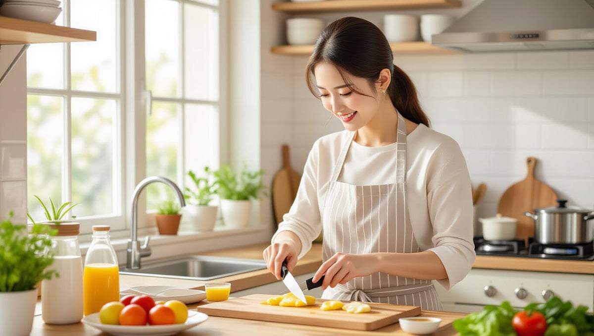 여름철 식중독 비상! 음식 보관부터 배달음식 위생까지 완벽 대비 5 🔪 조리 도구 및 용기 위생 관리