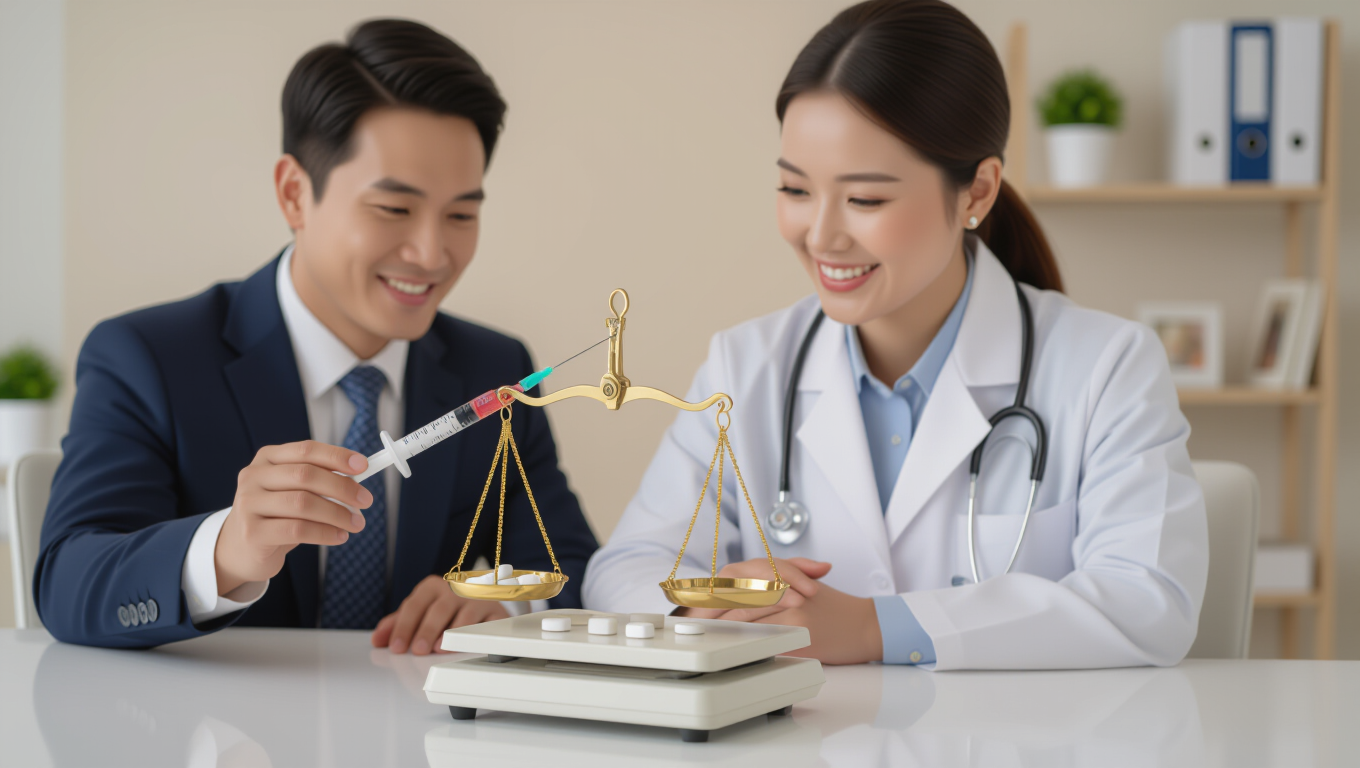 ⚖️ 주사형 vs 먹는 위고비, 나에게 맞는 선택은?
