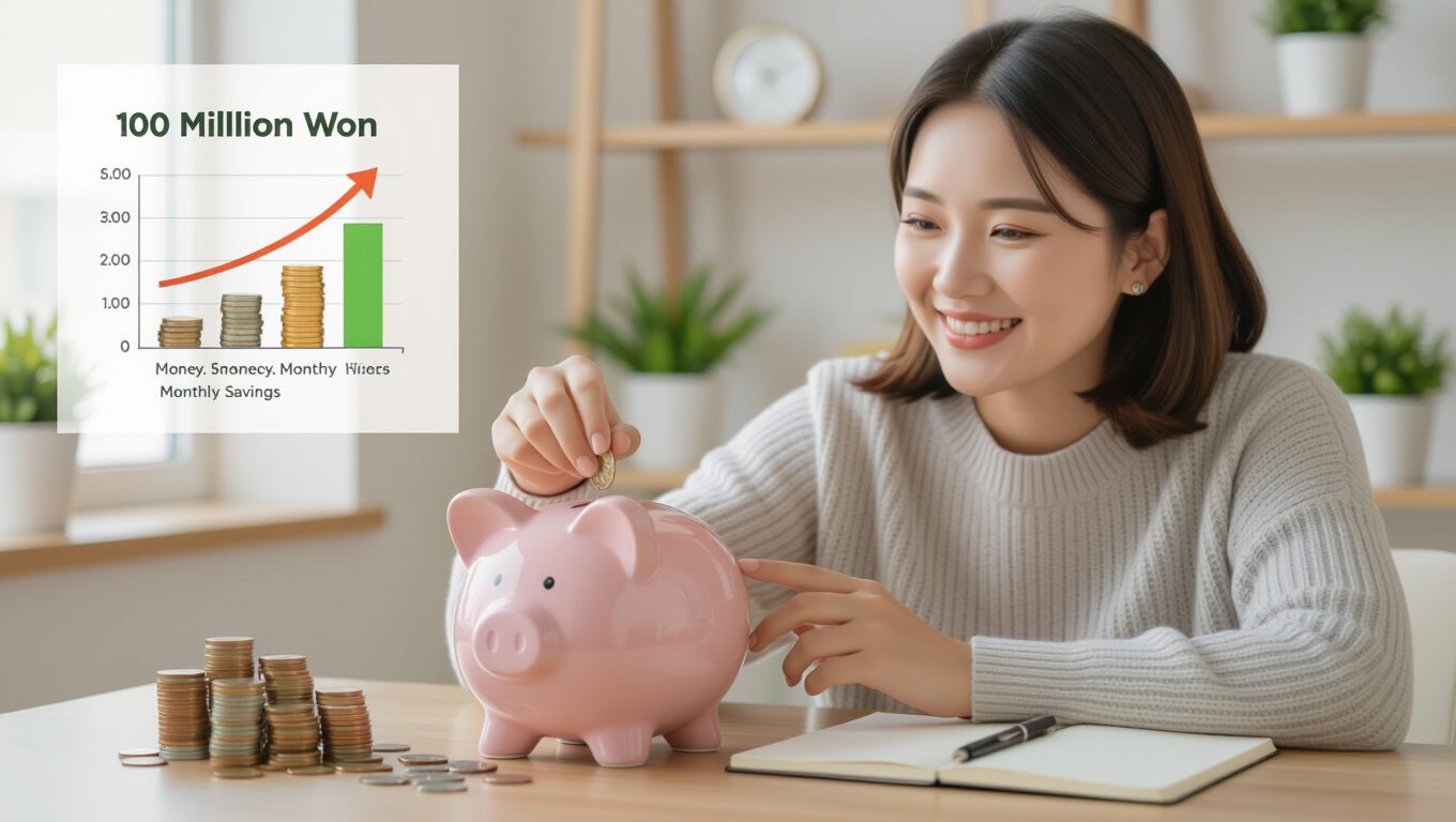 🎯 1억 모으기, 현실적인 목표 설정