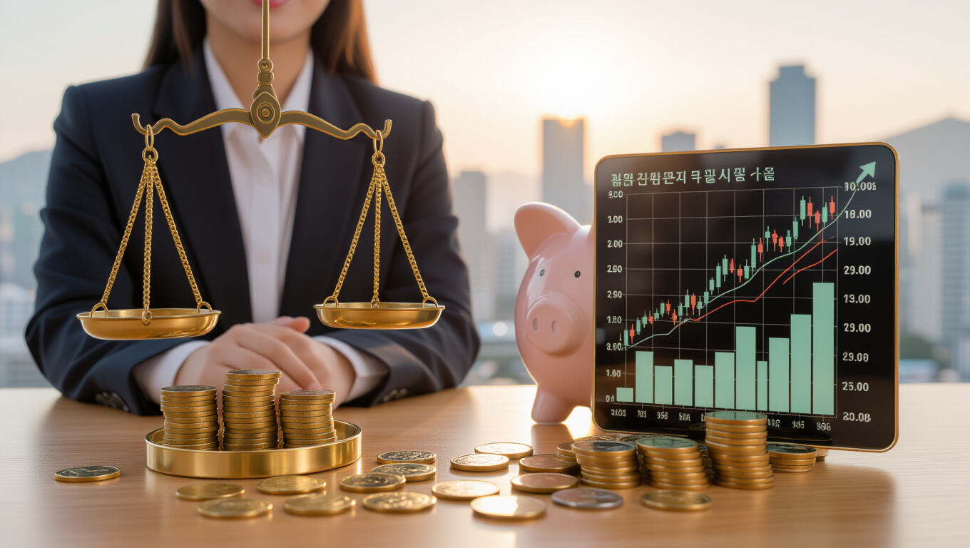📈 저축 & 투자: 균형 잡힌 포트폴리오
