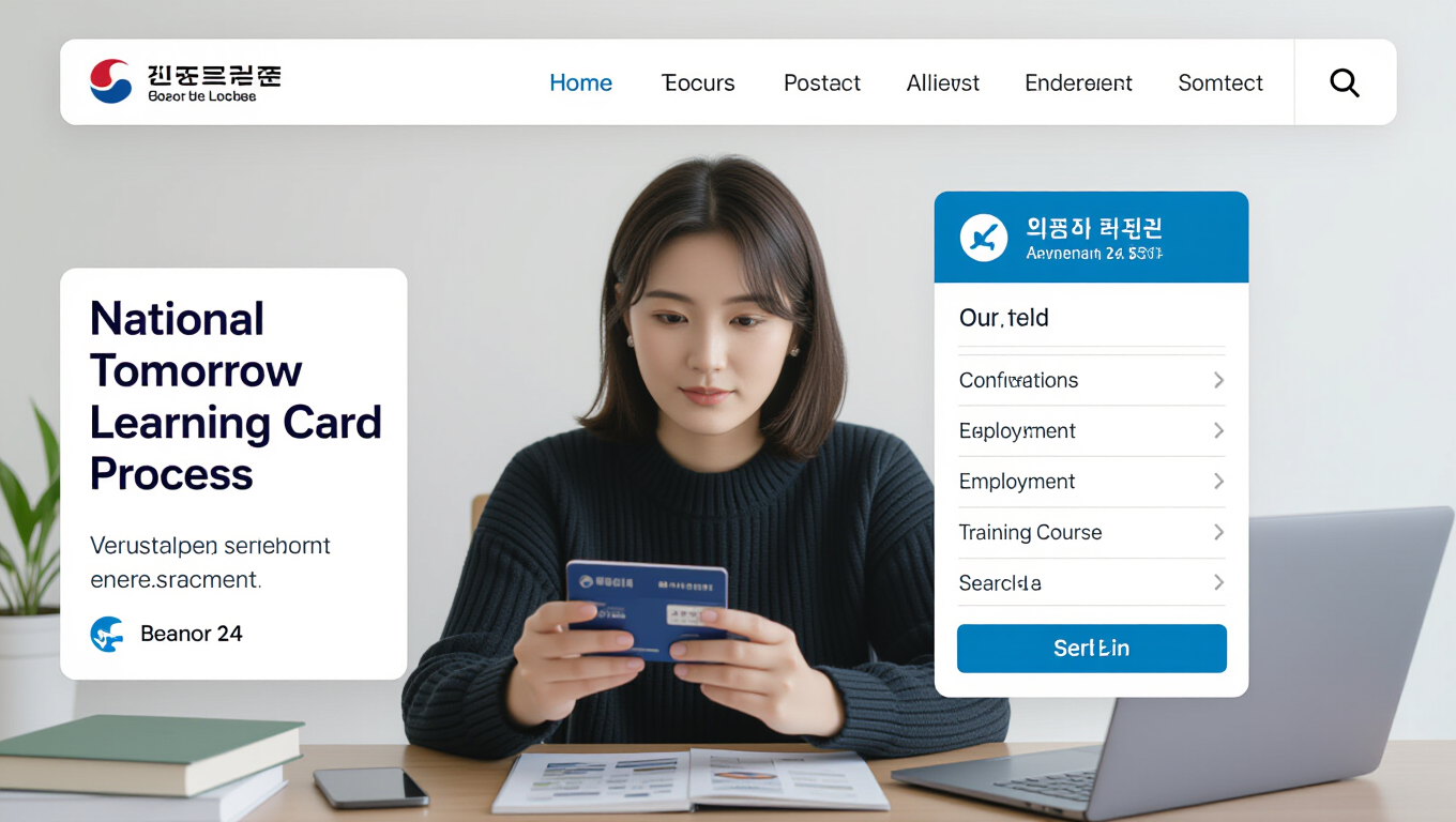 📝 국민내일배움카드, 이렇게 신청하세요!