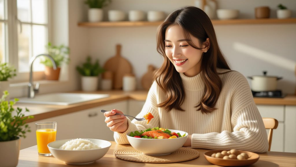 💡 GL 지수를 낮추는 실전 식단 구성 팁