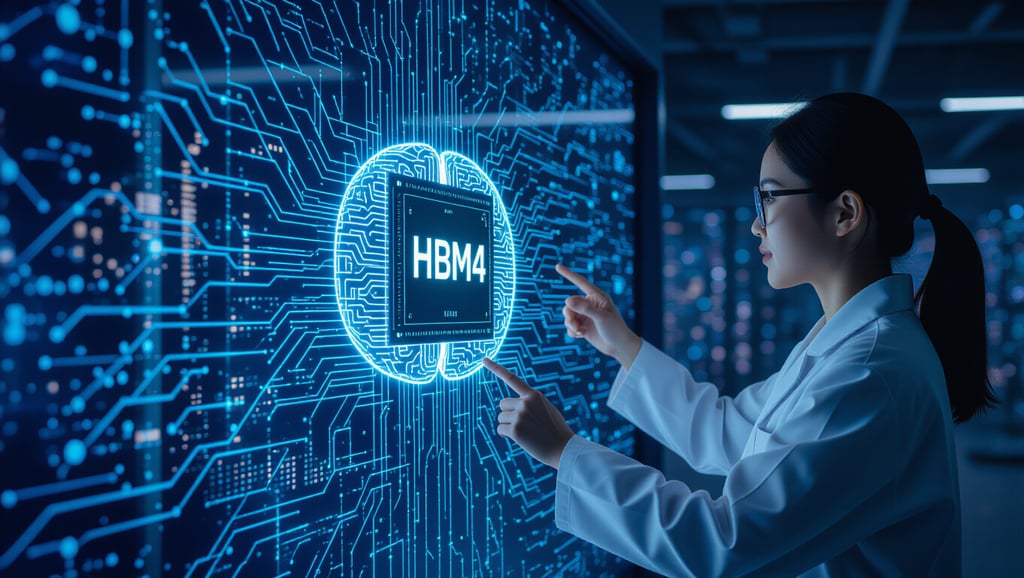 코스피 반도체, 상승 동력부터 미래 전략까지 완벽 분석 5 🚀 HBM4 및 AI 칩 발전이 가져올 미래 시장 전망