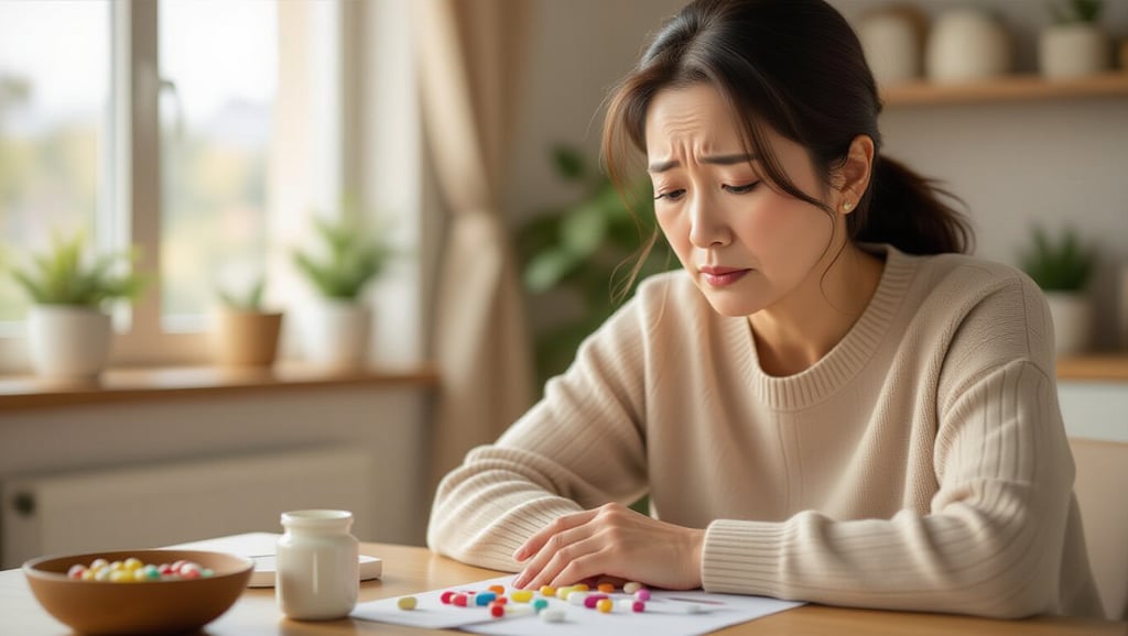 갱년기 영양제 부작용, 원인부터 현명한 교체 전략까지 3 💡 예상치 못한 부작용 발생 시 대처 및 관리법