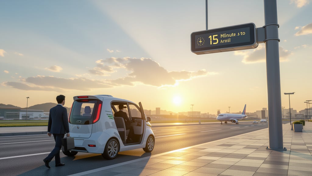 ⏱️ UAM 효과: 이동 시간 단축과 교통 혁신