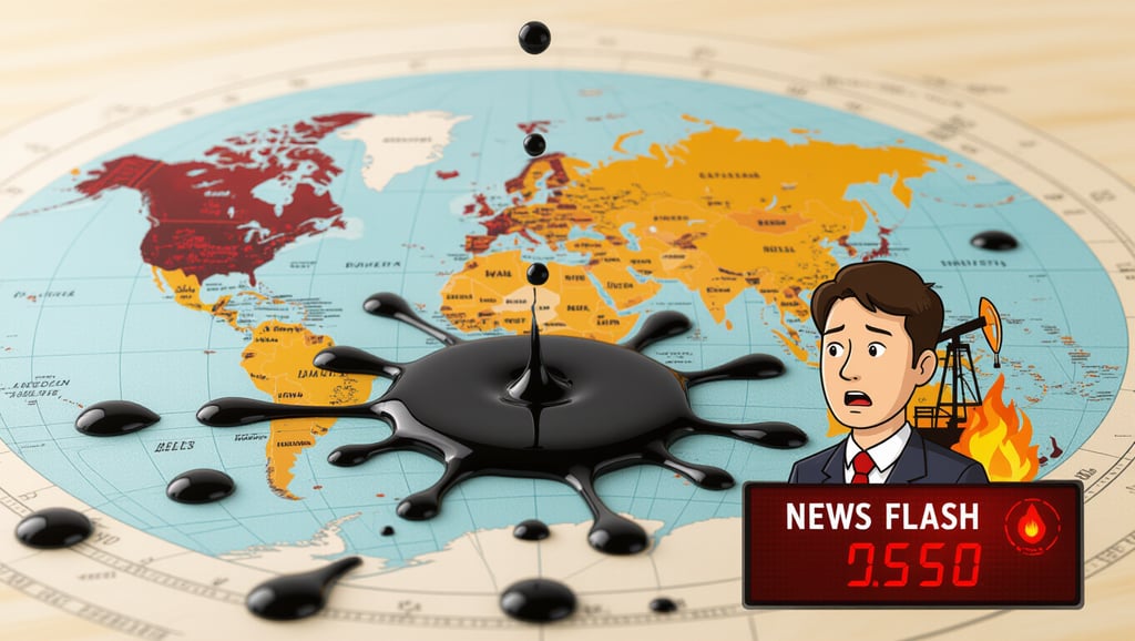🌍 유가 변동의 역사와 지정학적 리스크