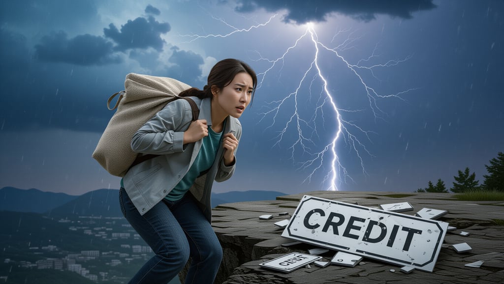 ⚠️ 신용점수 하락, 이것만은 피하세요!