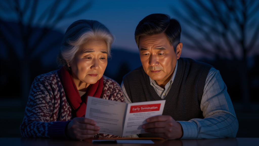 ⚠️ 중도 해지, 예상치 못한 재정적 불이익