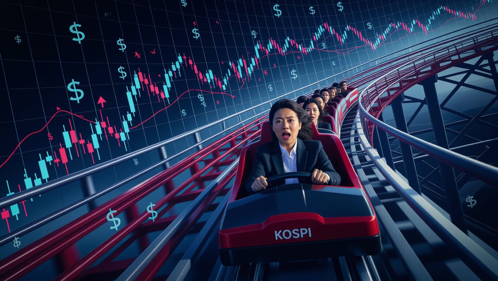AI가 예측하는 코스피 미래: 거품론 진단부터 핵심 투자 전략까지 3 📈 현재 코스피 시장, 왜 흔들릴까요?