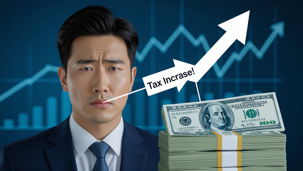 2025년 세제 개편 핵심: 금융소득, 법인세, 양도세 변화와 절세 전략 4 📊 법인세율 & 개인 소득세율 변화
