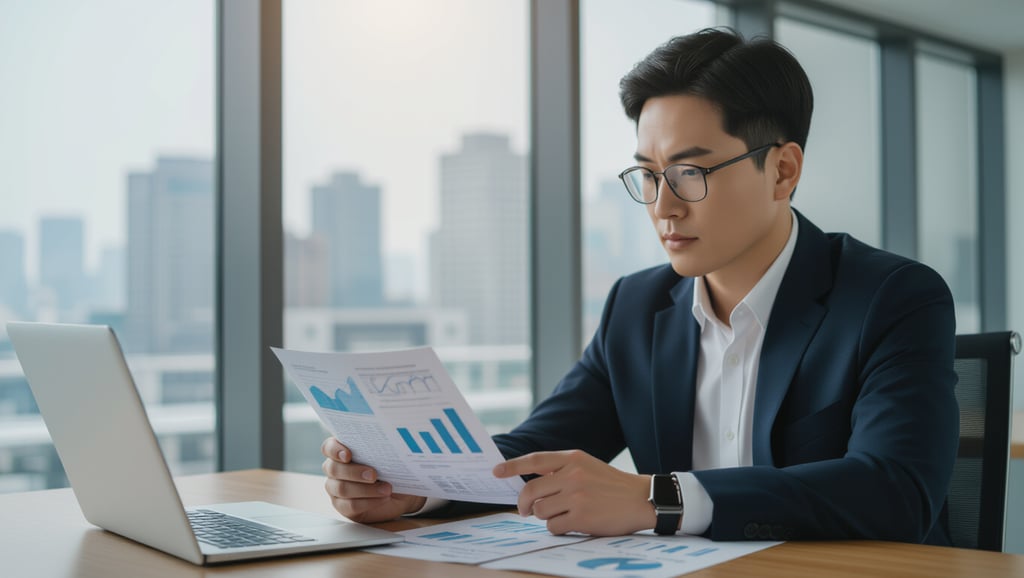 📈 기업 실적 및 재무 상황 진단
