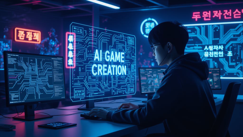 🚀 AI 기반 게임 제작, 구체적인 과정은?