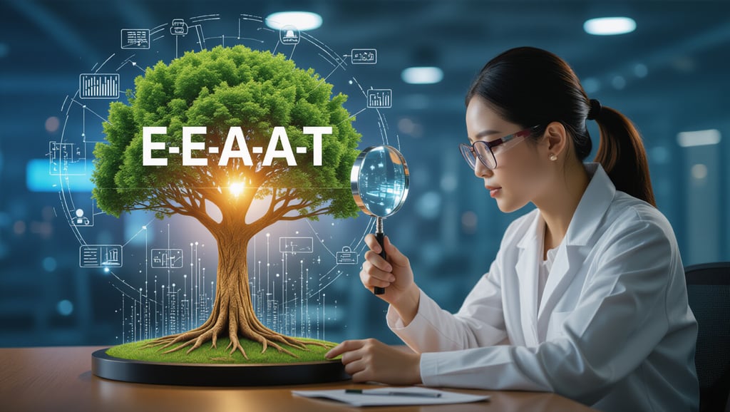 ✅ AI 시대 신뢰도: E-E-A-T와 인간 개입