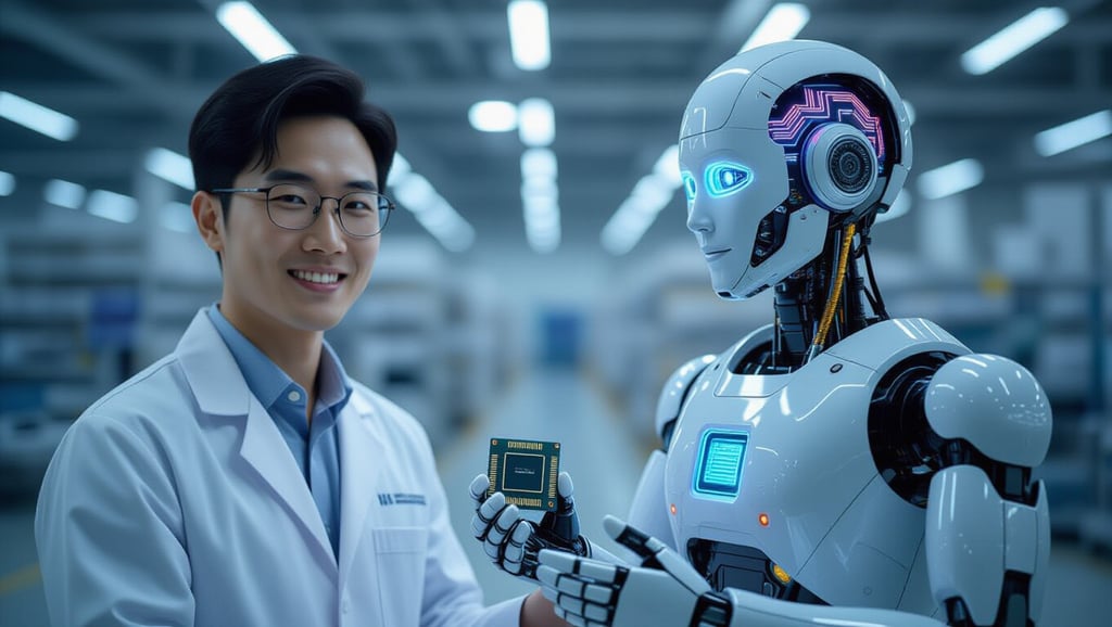 오픈AI 로봇 AI 디바이스 공급망: 핵심 부품부터 생태계 전략까지 3 💡 온디바이스 AI 칩: 로봇의 똑똑한 두뇌