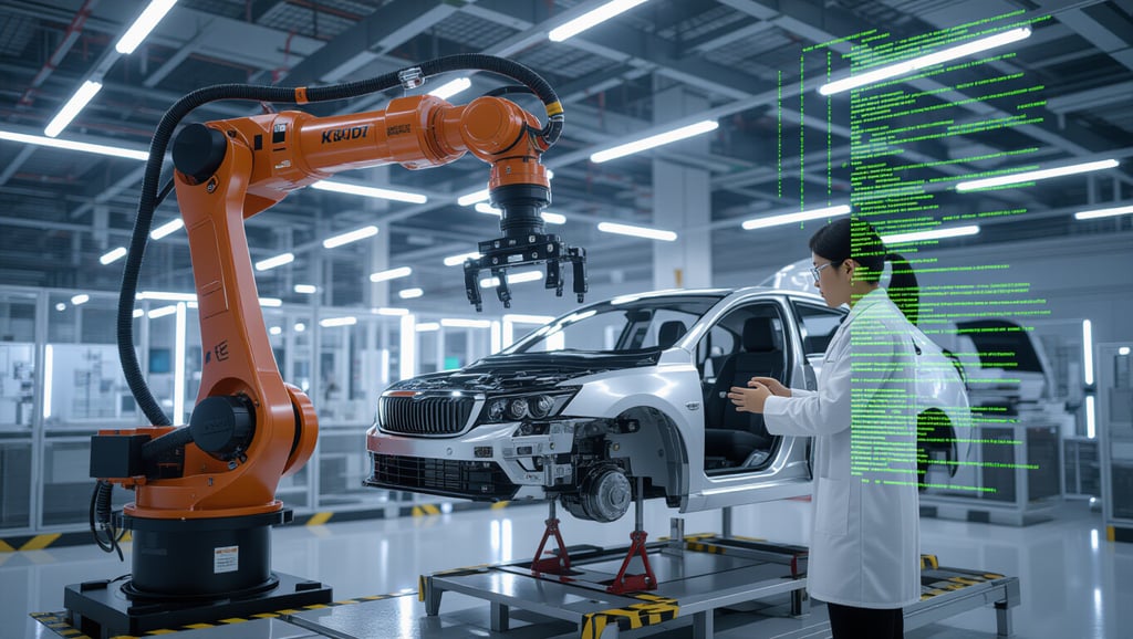 🤖 자동차 제조 혁신을 이끄는 핵심 로봇 기술