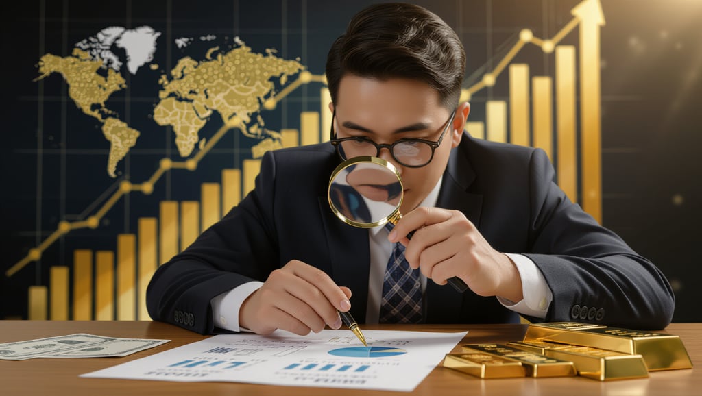 금 투자 포트폴리오: 안전자산 비중 결정부터 리스크 관리까지 3 📈 금 가격, 무엇이 움직일까요?