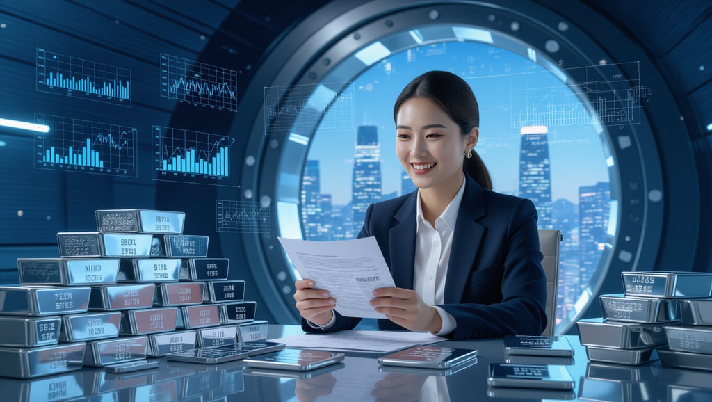 📊 간접 은 투자: 은 ETF 및 금융 상품