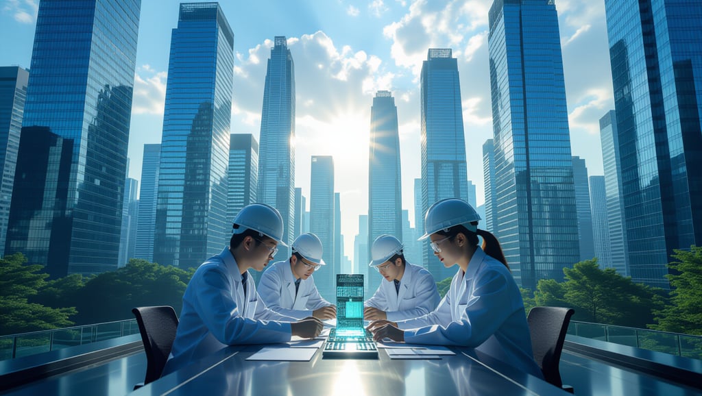 삼성전자 HBM4, AI 반도체 패권 경쟁의 핵심과 투자 전략 7 ⚙️ HBM4 공급망과 소부장 기업들