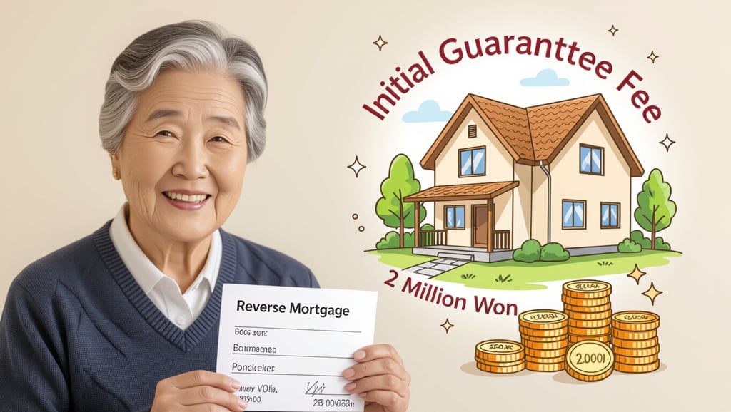2026년 주택연금 개편: 수령액 인상, 가입 조건 완화 핵심 변화 5 💰 초기 보증료 인하, 얼마나 절약될까요?