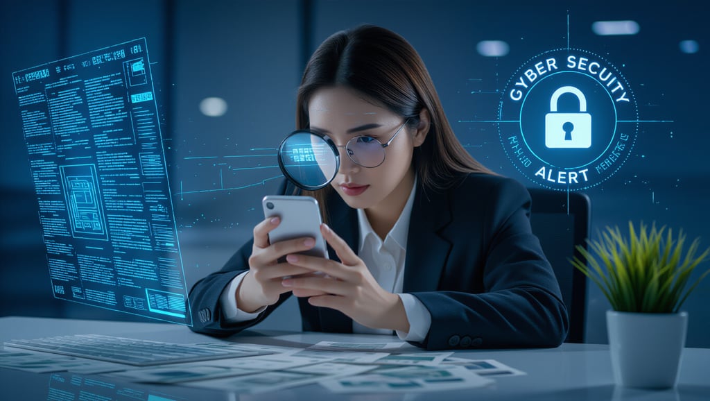 숨은 돈 찾기: 미환급금 통합 조회부터 신청까지 완벽 가이드 6 ⚠️ 미환급금 사기/보안 위협 대처