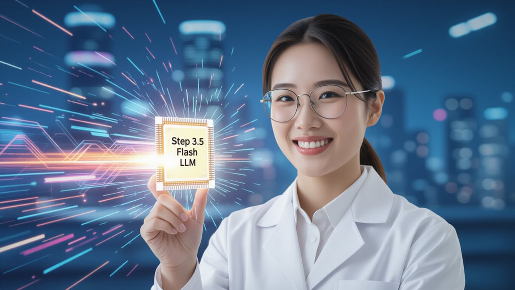 Step 3.5 Flash LLM: 속도, 효율성, 에이전트 활용 심층 분석 8 🌟 Step 3.5 Flash, 미래를 그리다