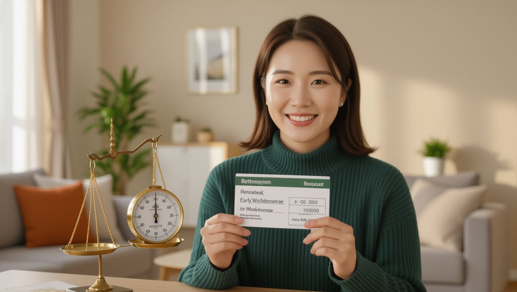 💡 중도인출 대신, 퇴직연금 담보대출은 어때요?