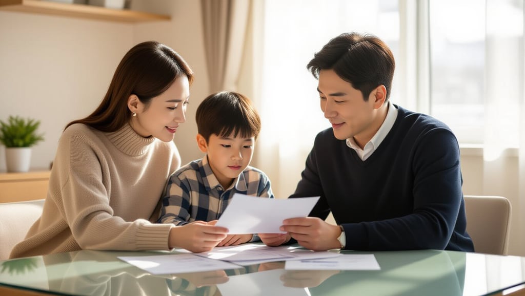 📊 가족 관계별 증여세 면제 한도와 10년 합산 규칙