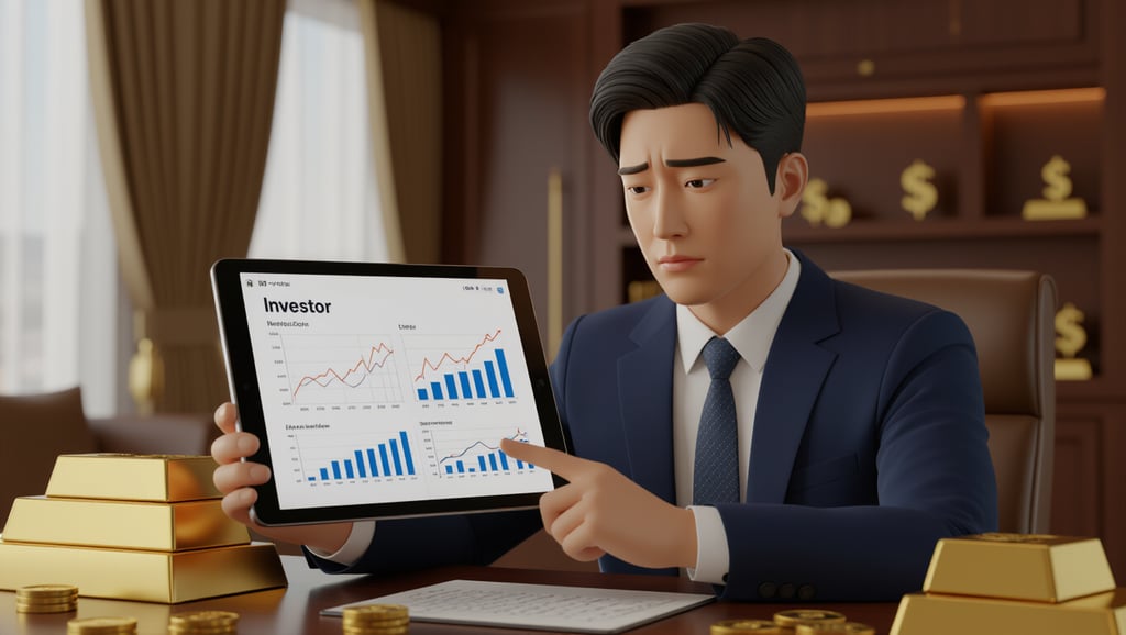 📋 금값 하락, 왜 그럴까요? 시장 심리 분석