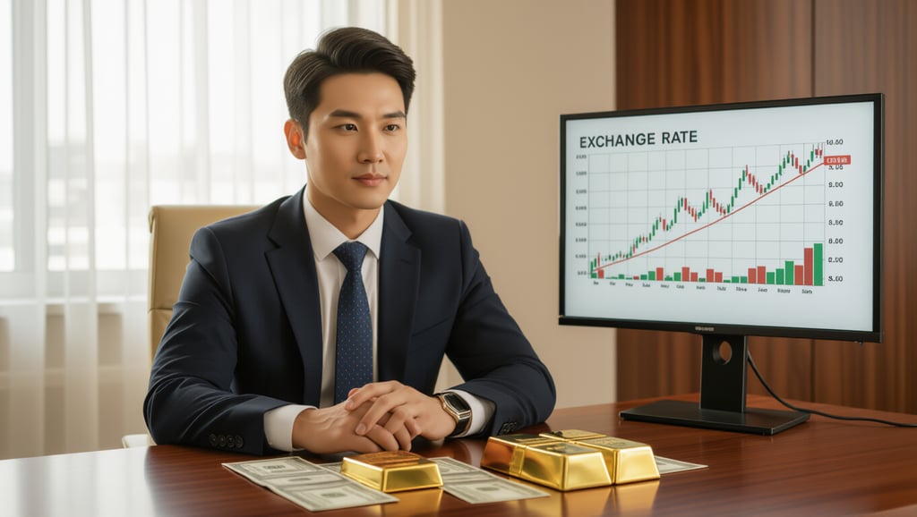 📊 국제 금 시세와 환율, 어떤 관계일까요?