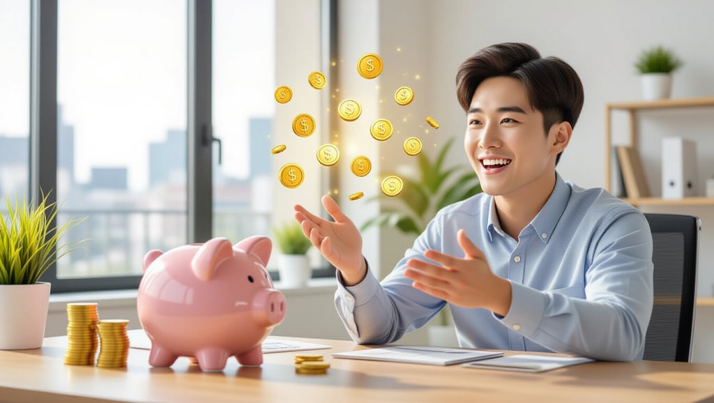 💰 정부 지원금 구조와 1,440만 원 달성 시뮬레이션