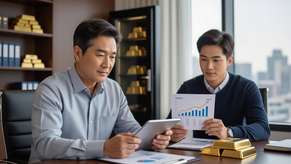 🎯 연령별 맞춤 금 자산 배분 전략