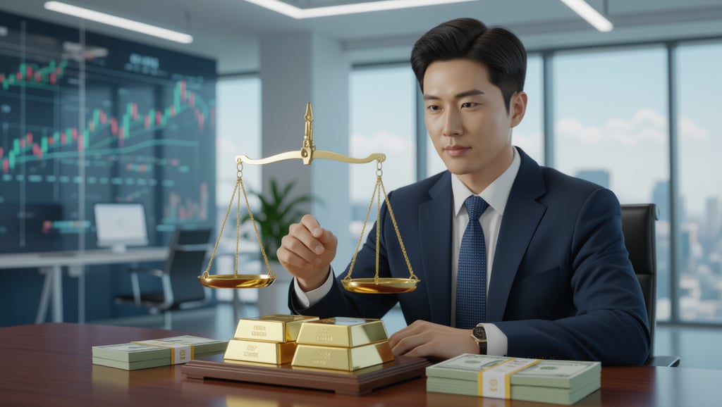 🤝 금과 달러, 최고의 리스크 관리 듀오