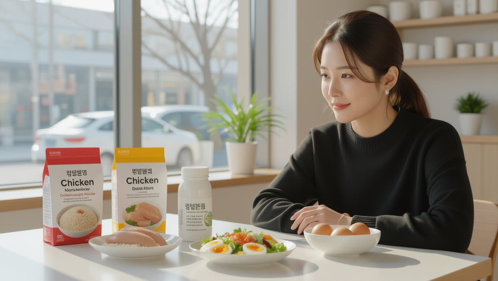 💡 직장인 맞춤! 편의점 혈당 방어 식단 예시