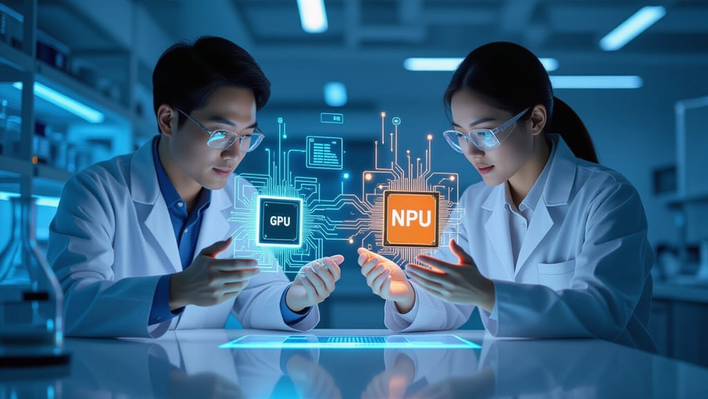 📊 GPU vs NPU, 어떤 차이가 있나요? 설계 철학 비교