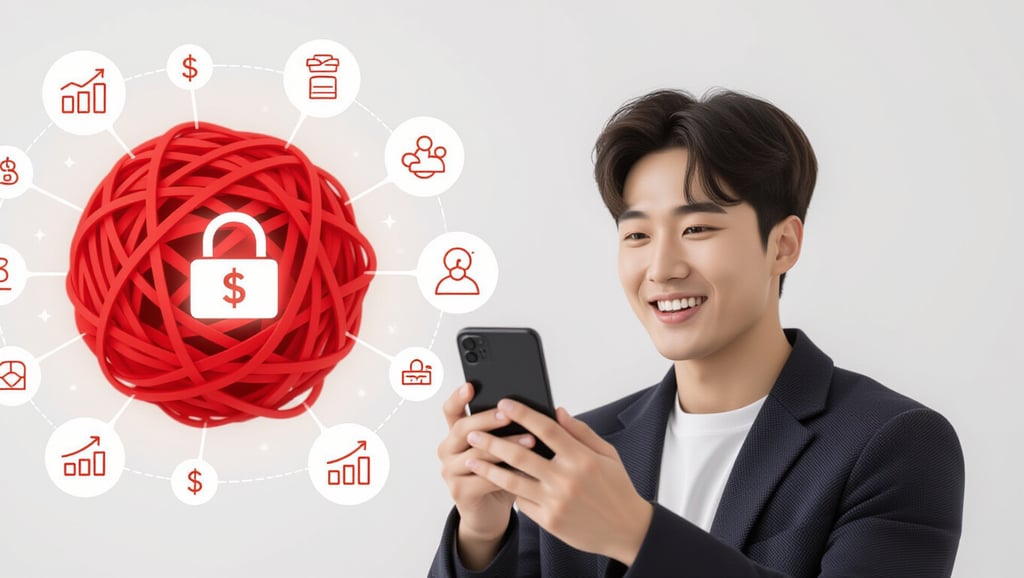 2금융권 대환대출 조건과 고금리 이자 부담 낮추는 실전 전략 8 📱 대환대출 플랫폼 & 전문가 상담 활용법